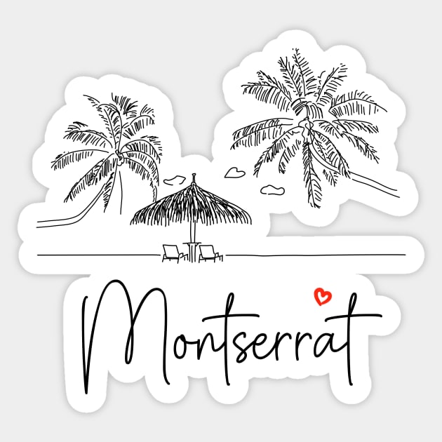 Montserrat Sticker by MBNEWS